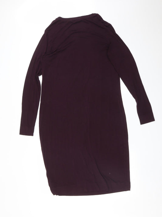 M&S Womens Purple   Bodycon  Size 14