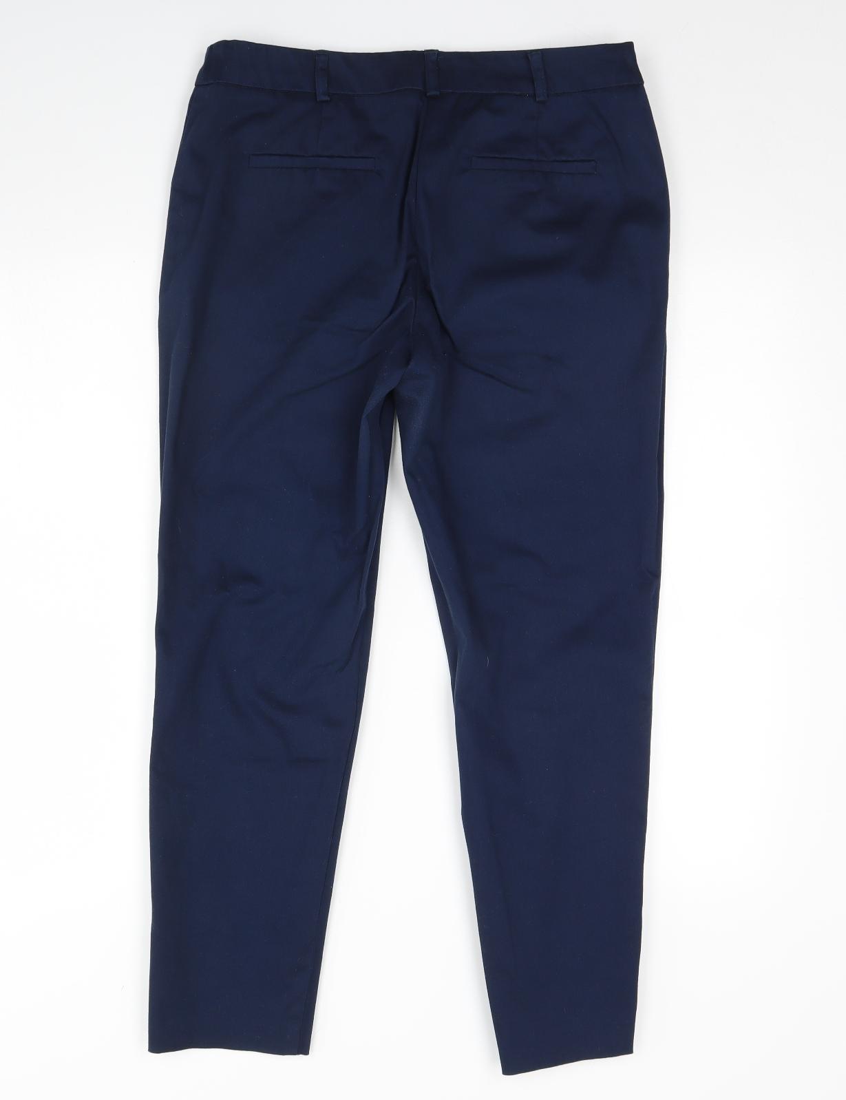 South Womens Blue   Trousers  Size 12 L30 in