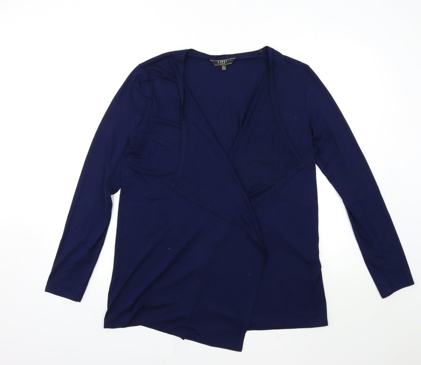 Lipsy Womens Blue   Cardigan Jumper Size 14