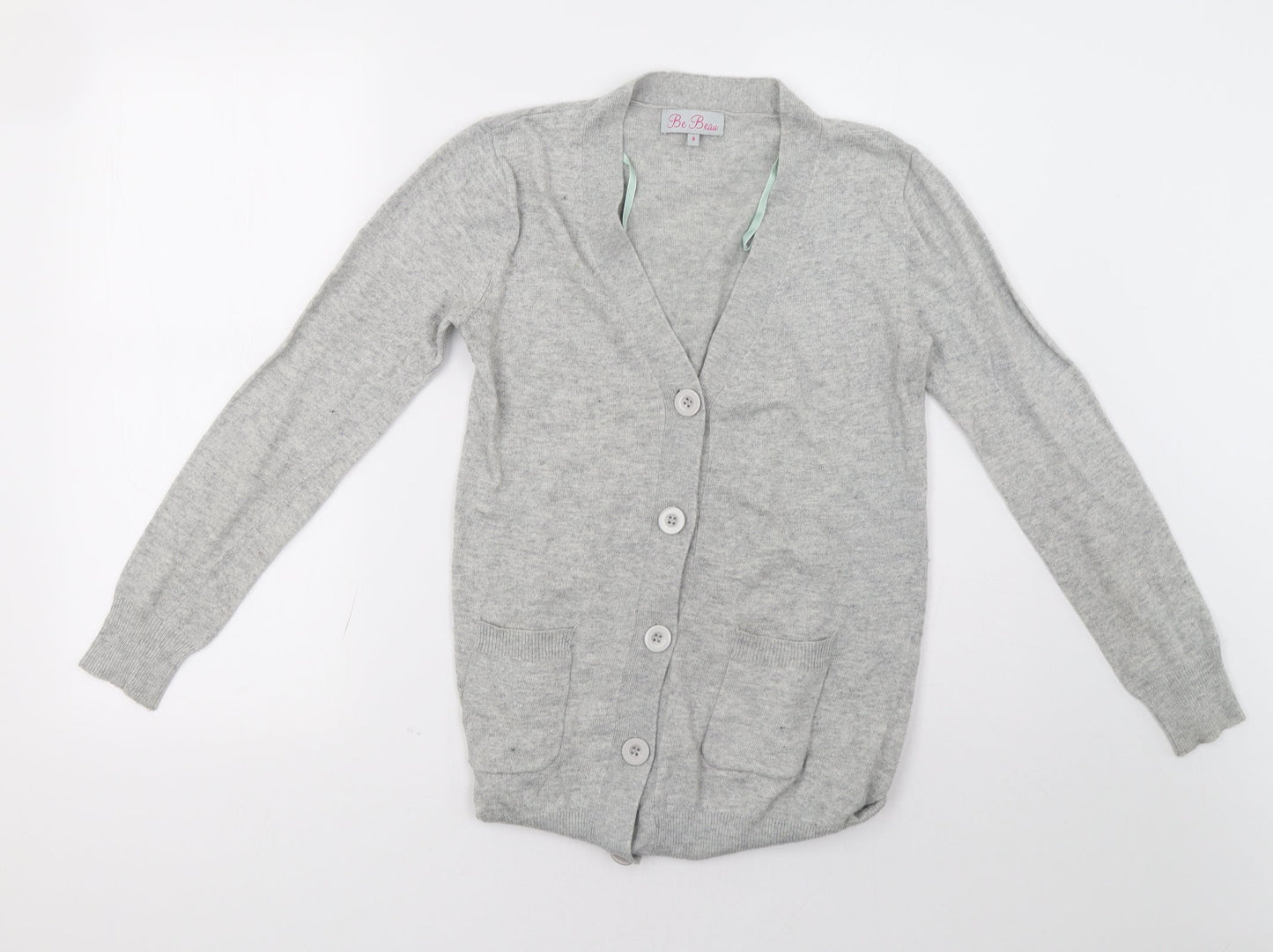 Matalan Womens Grey   Cardigan Jumper Size 8