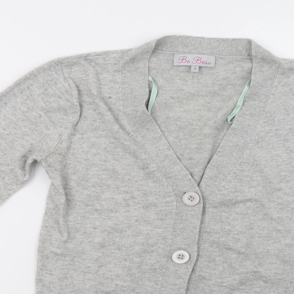 Matalan Womens Grey   Cardigan Jumper Size 8