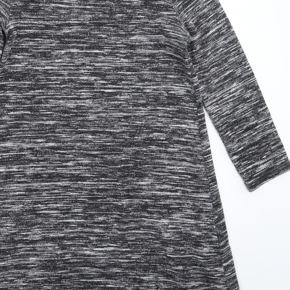Hollister Womens Grey  Knit Jumper Dress  Size XS