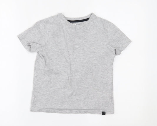 Very Boys Grey   Basic T-Shirt Size 7 Years