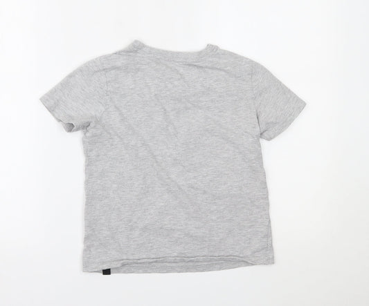 Very Boys Grey   Basic T-Shirt Size 7 Years