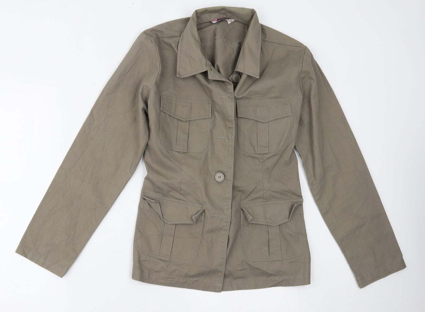 Bonmarché Womens Beige   Jacket Blazer Size 12