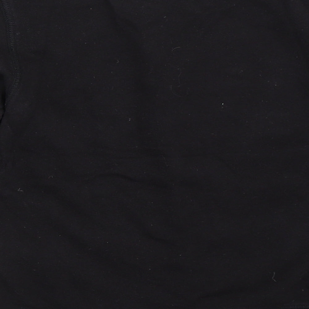 H&M Girls Black   Pullover Sweatshirt Size 7-8 Years