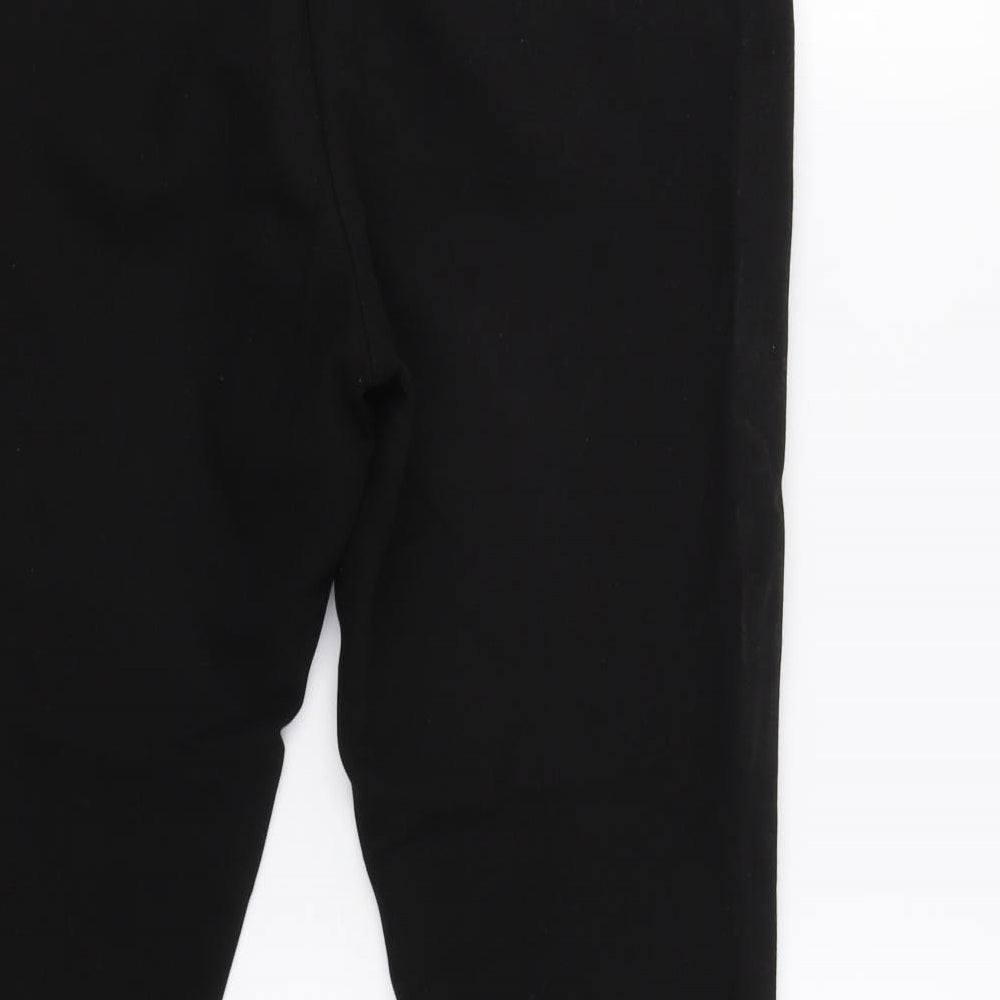 M&S Womens Black   Dress Pants Trousers Size 12 L26 in