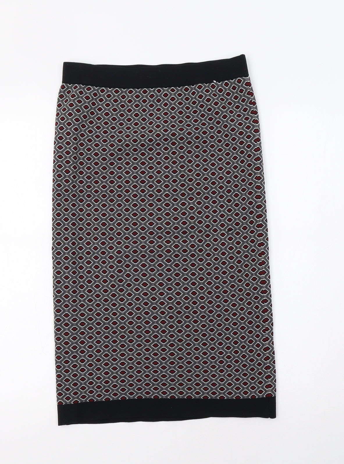 Papaya Womens Red Geometric  Straight & Pencil Set Size 10
