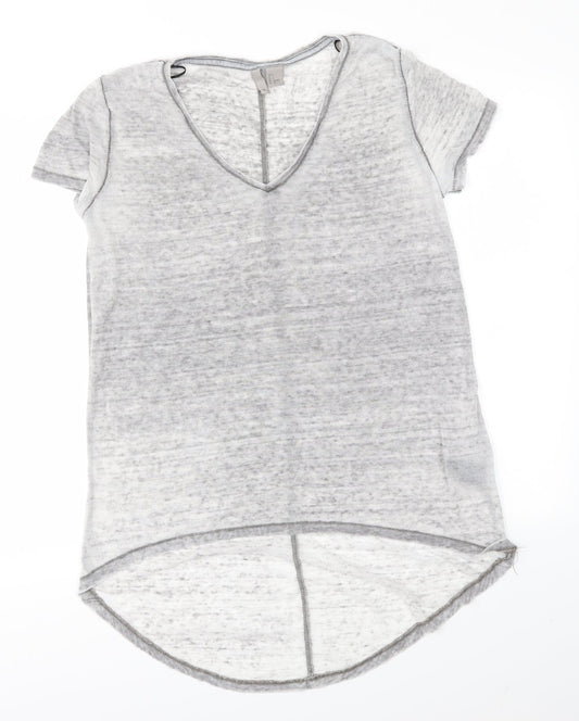 H&M Womens Grey   Basic T-Shirt Size S