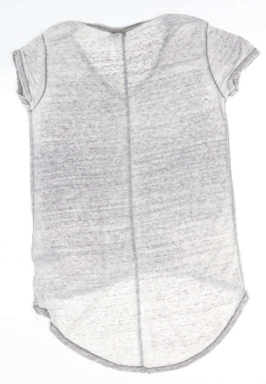 H&M Womens Grey   Basic T-Shirt Size S