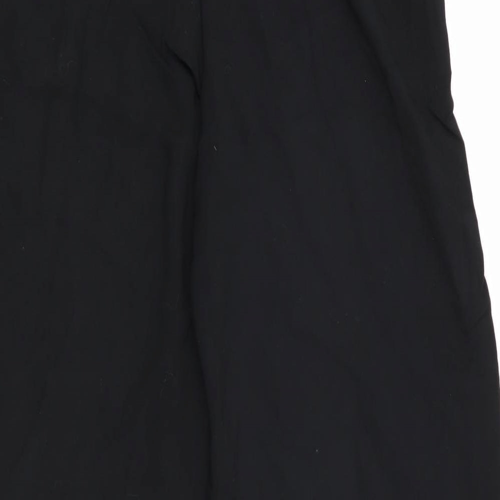 Divided Womens Black   Trousers  Size 4 L28 in