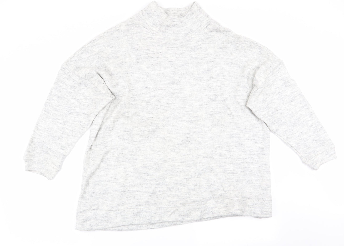 New Look Womens Grey   Pullover Jumper Size M