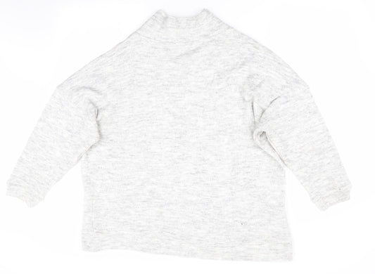 New Look Womens Grey   Pullover Jumper Size M