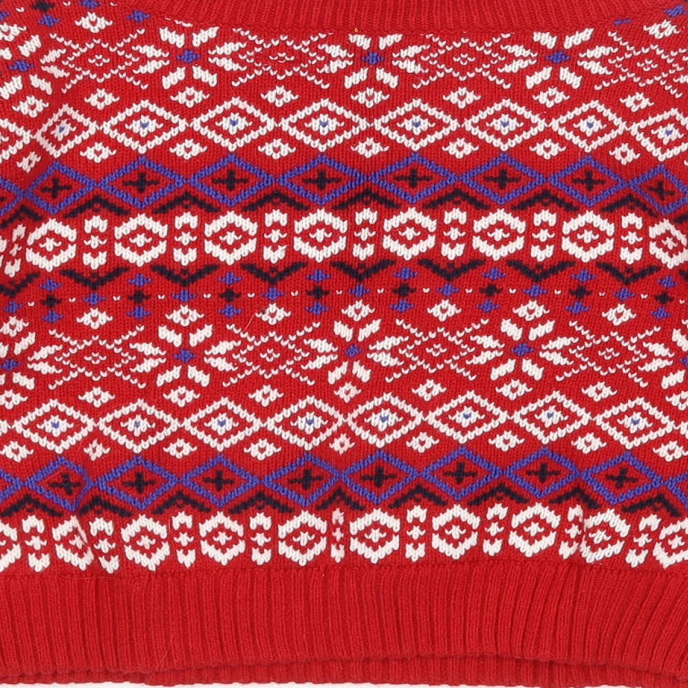 BDG Womens Multicoloured Argyle/Diamond  Pullover Jumper Size S  - Cropped