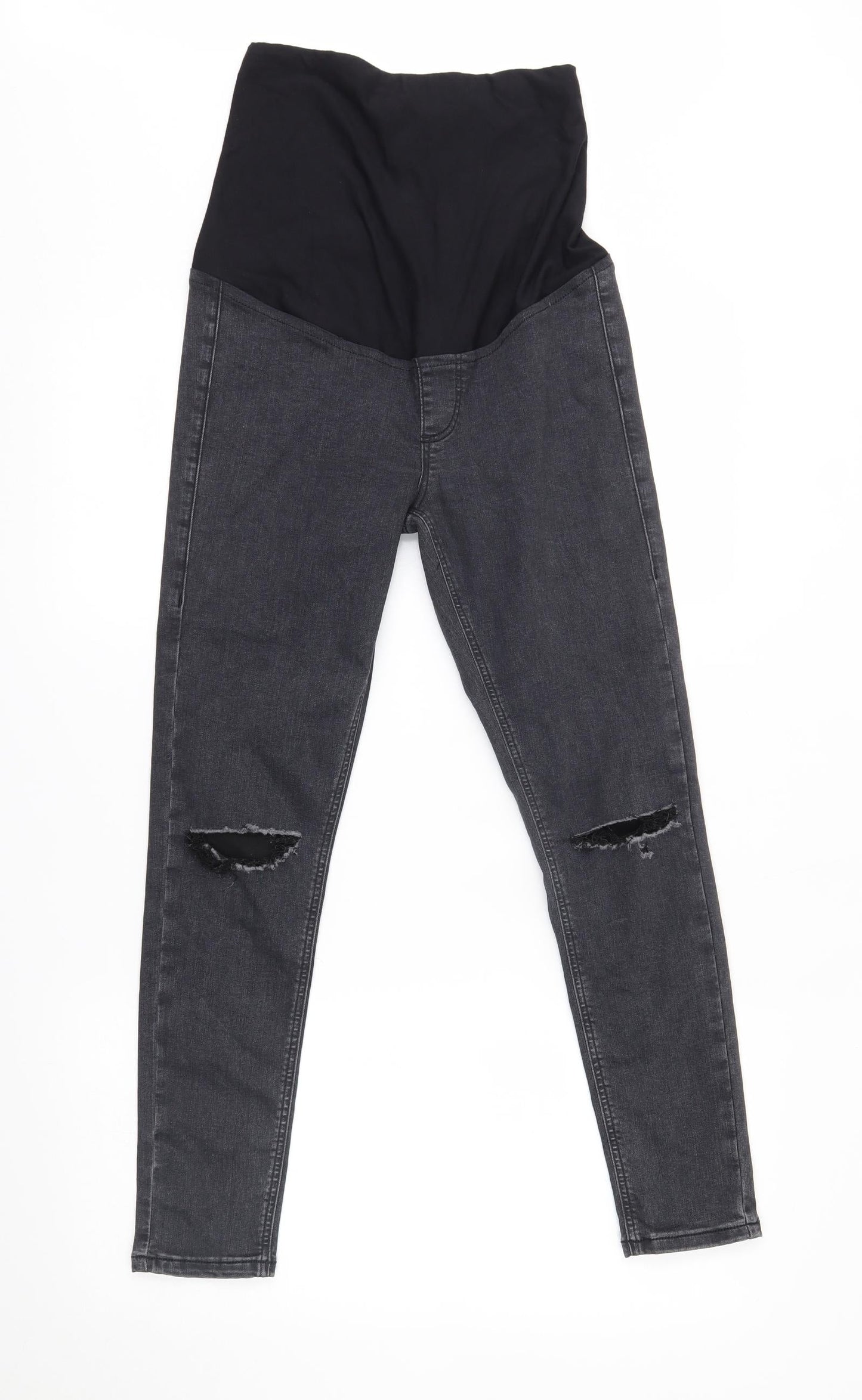 Topshop Womens Grey   Skinny Jeans Size 26 in L30 in