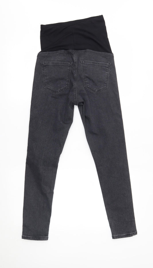 Topshop Womens Grey   Skinny Jeans Size 26 in L30 in