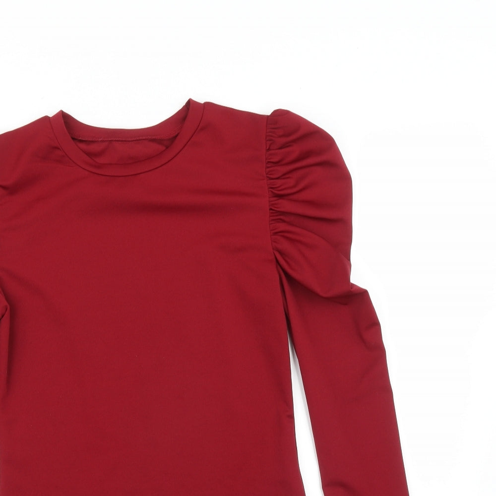 Preworn Womens Red   Basic T-Shirt Size S
