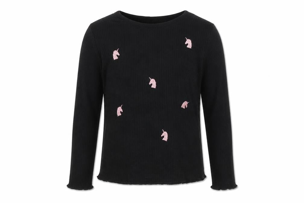 Primark Girls Black   Pullover Jumper Size 9-10 Years