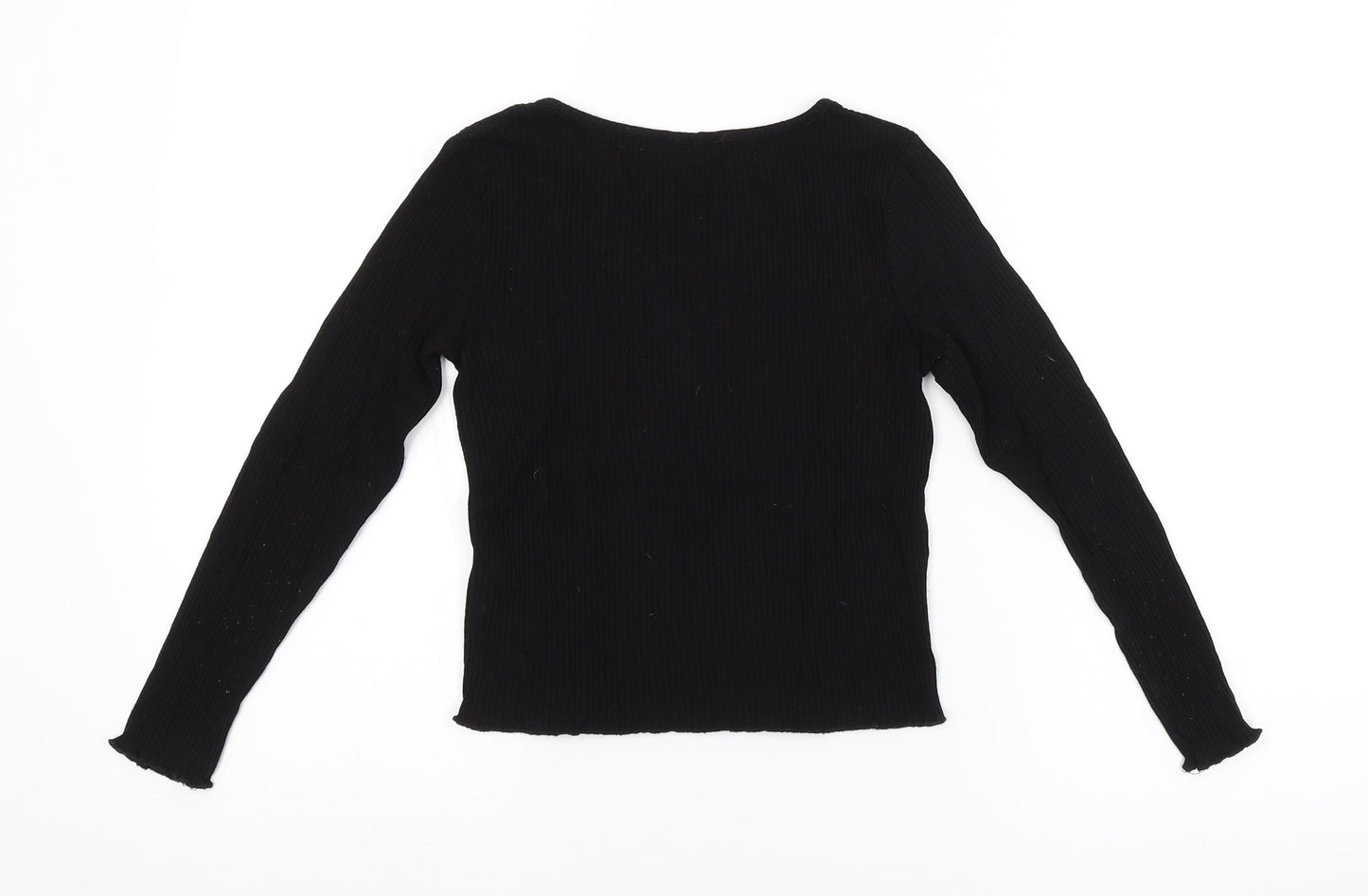Primark Girls Black   Pullover Jumper Size 9-10 Years