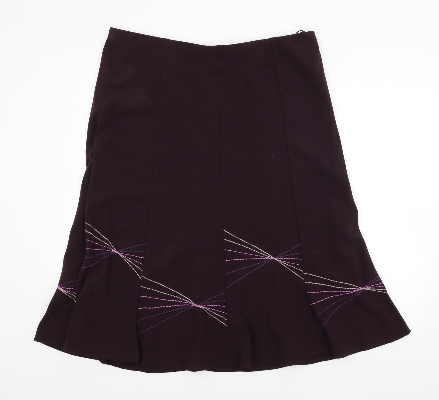 Preworn Womens Purple   Peasant Skirt