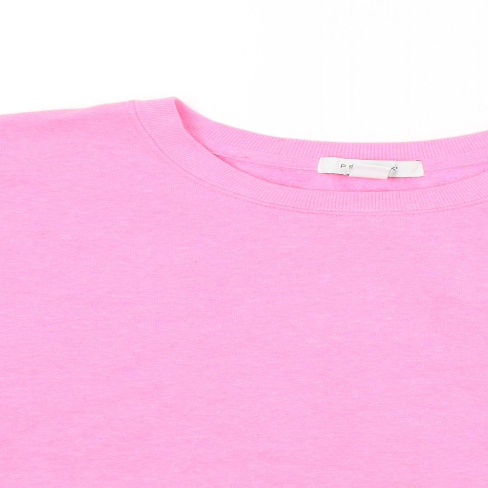 Primark Womens Pink   Pullover Sweatshirt Size 6