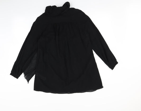 Zara Womens Black   T-Shirt Dress  Size XS