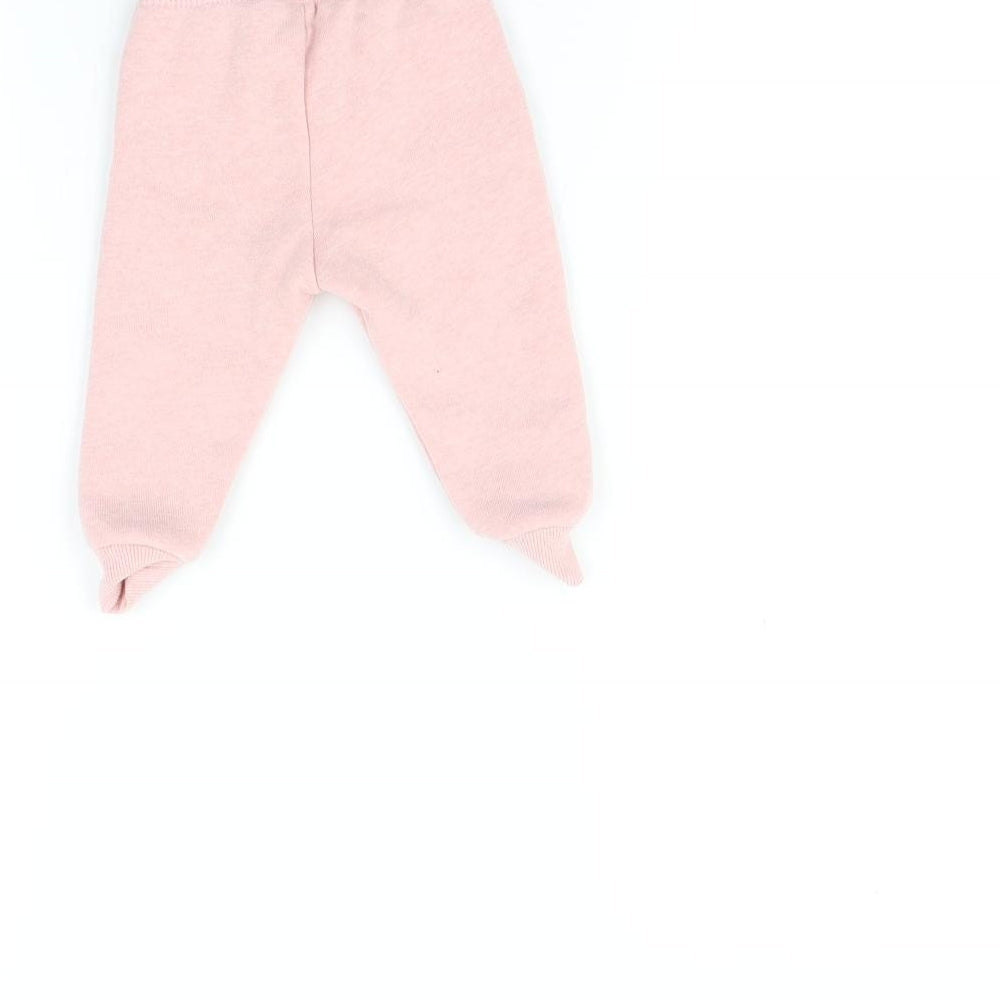 Primark Baby Pink   Jogger Trousers Size 3-6 Months