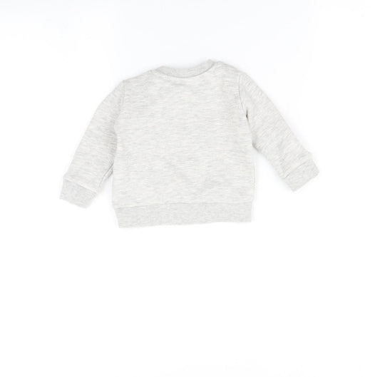 Primark Baby Grey   Pullover Jumper Size 3-6 Months