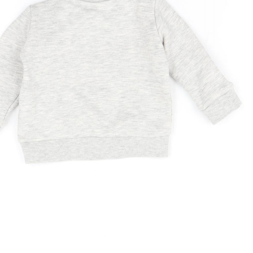 Primark Baby Grey   Pullover Jumper Size 3-6 Months