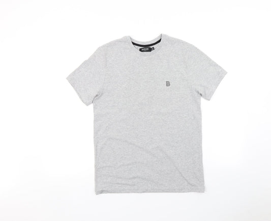 Burton Mens Grey    T-Shirt Size S