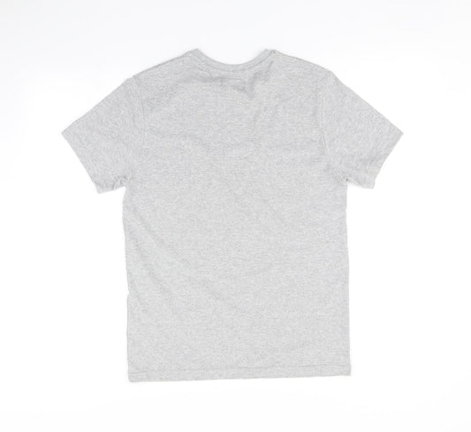 Burton Mens Grey    T-Shirt Size S
