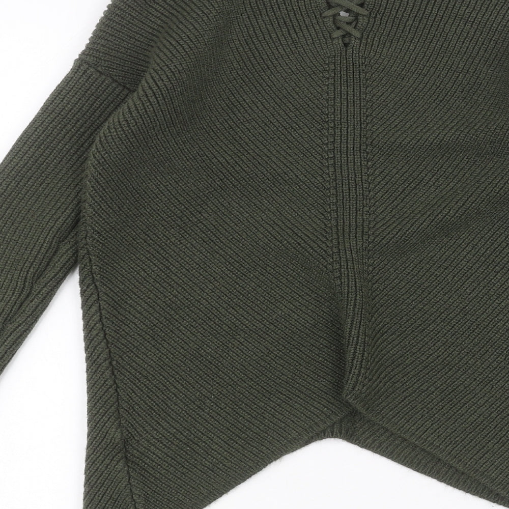 Select Womens Green   Pullover Jumper Size 10