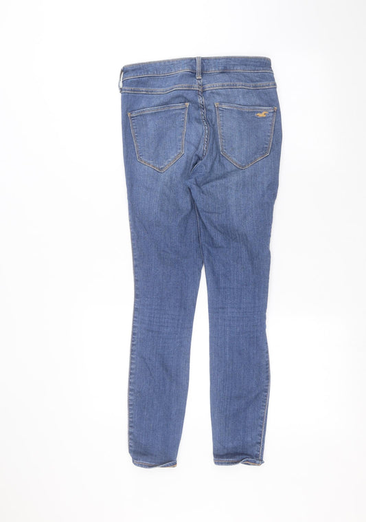 Hollister Womens Blue   Skinny Jeans Size 26 in L26 in - ripped details