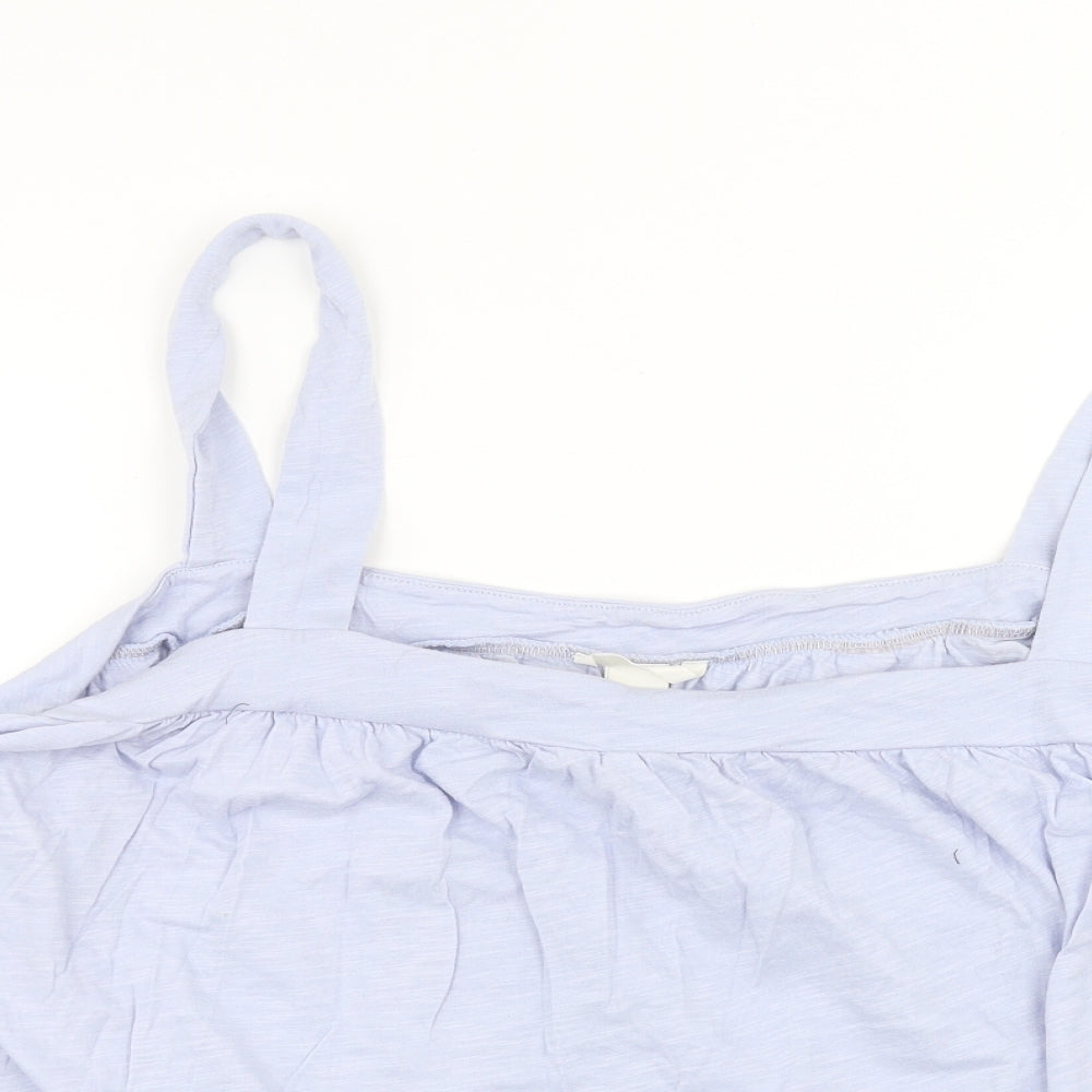 H&M Womens Blue   Basic T-Shirt Size XL