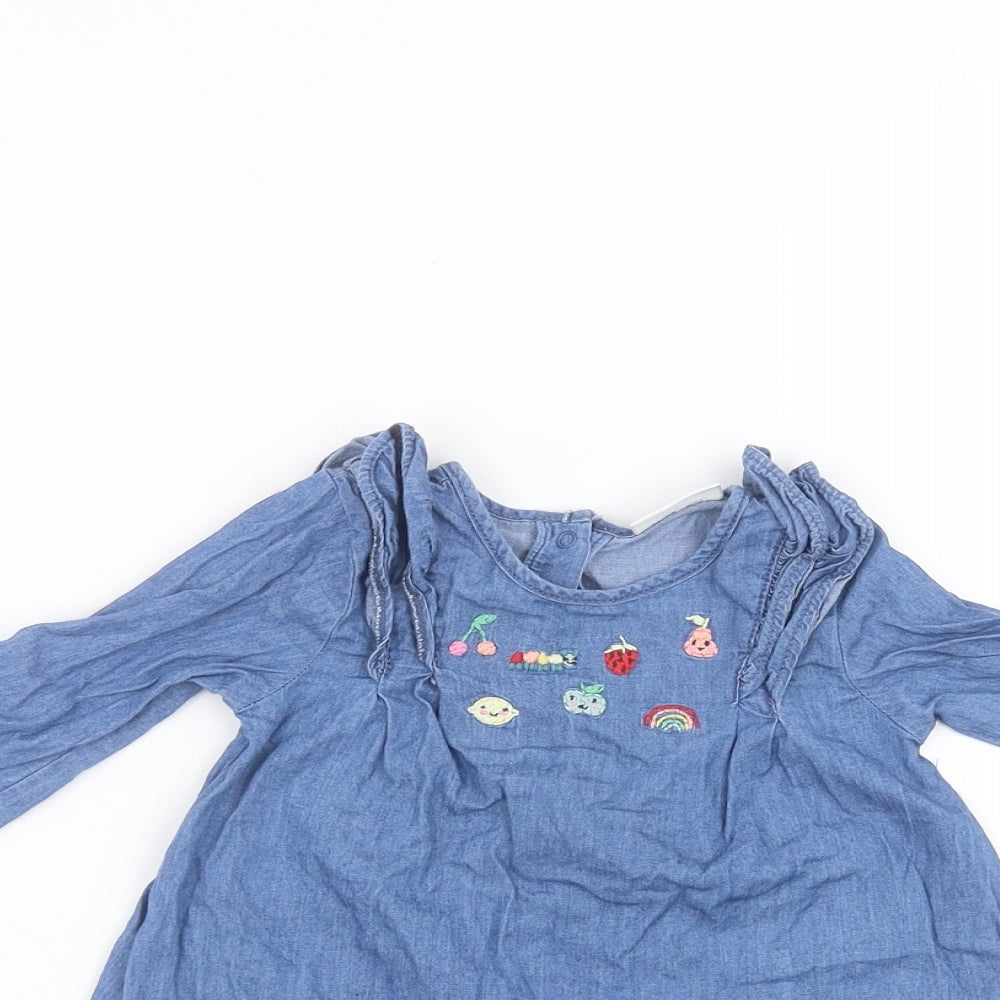 NEXT Baby Blue   Basic T-Shirt Size 3-6 Months