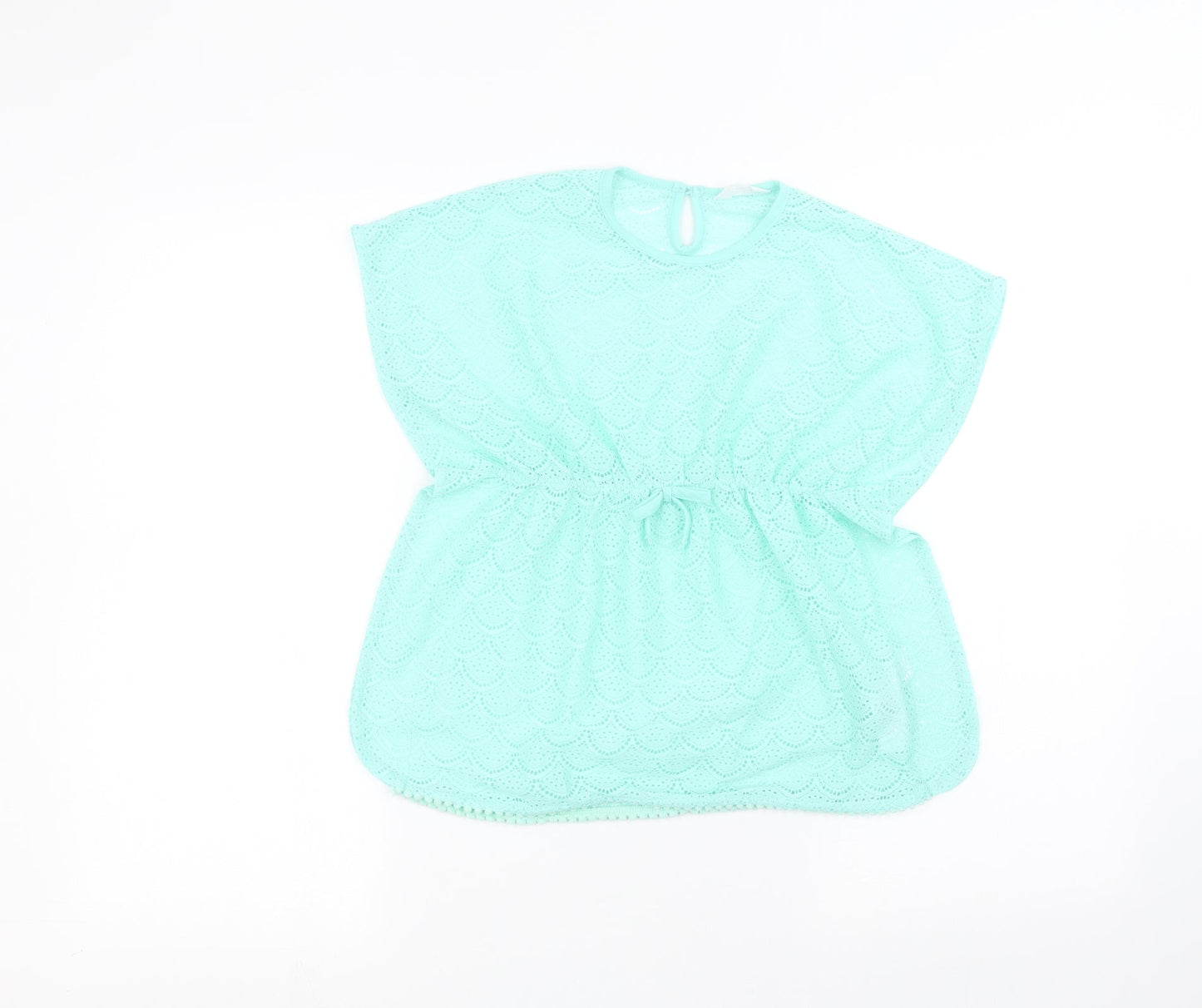 Primark Girls Blue   Basic T-Shirt Size 5-6 Years