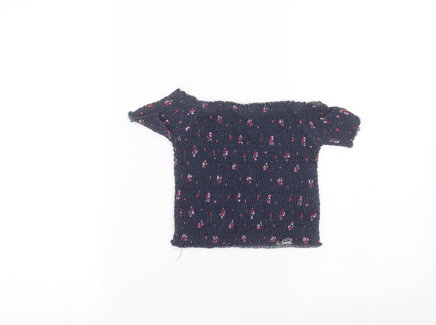 Primark Girls Blue   Basic T-Shirt Size 6-7 Years