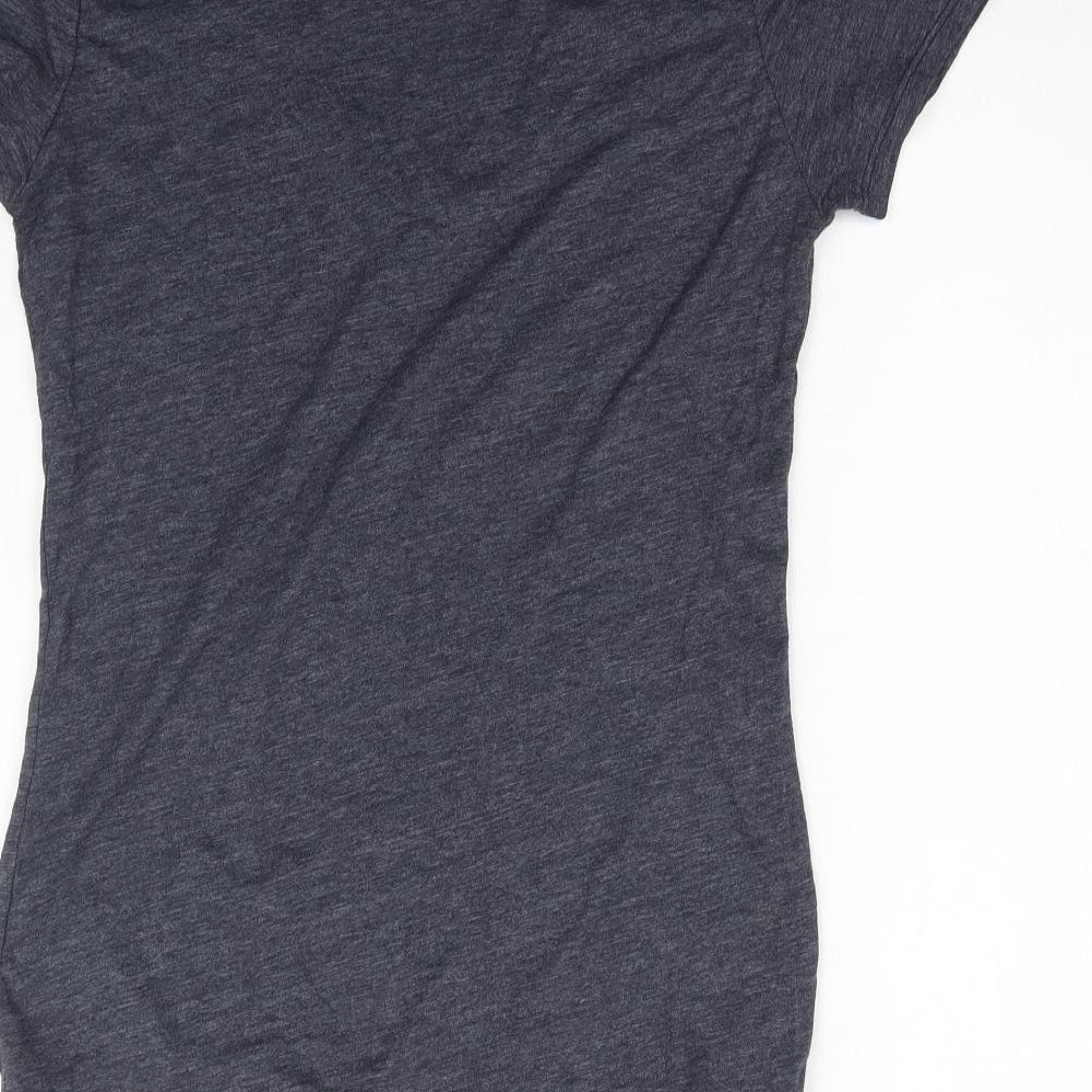 Magestic Threads Womens Blue   Basic T-Shirt Size S  - Yankees