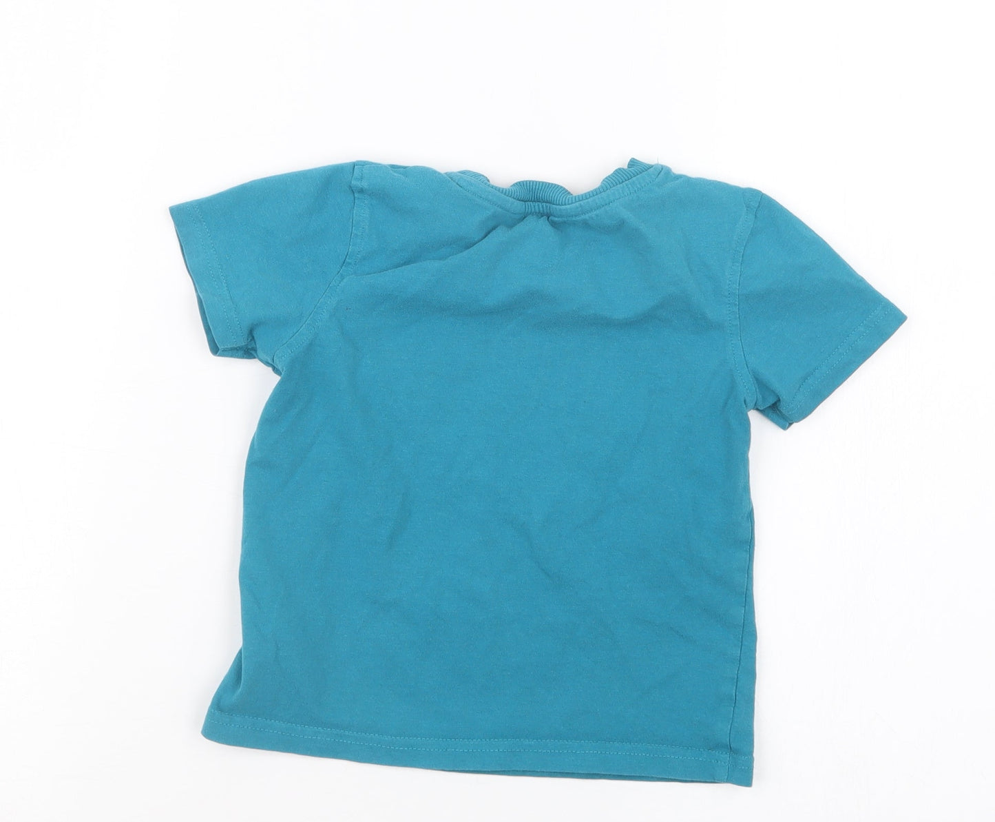 George Boys Blue   Basic T-Shirt Size 2-3 Years