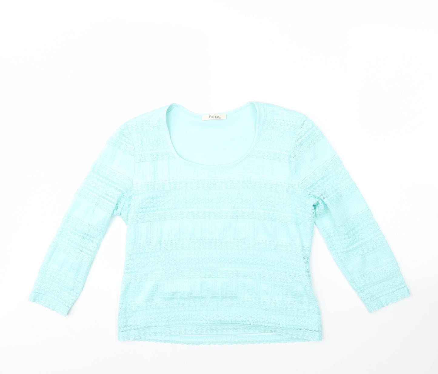 Precis Womens Blue   Pullover Jumper Size M