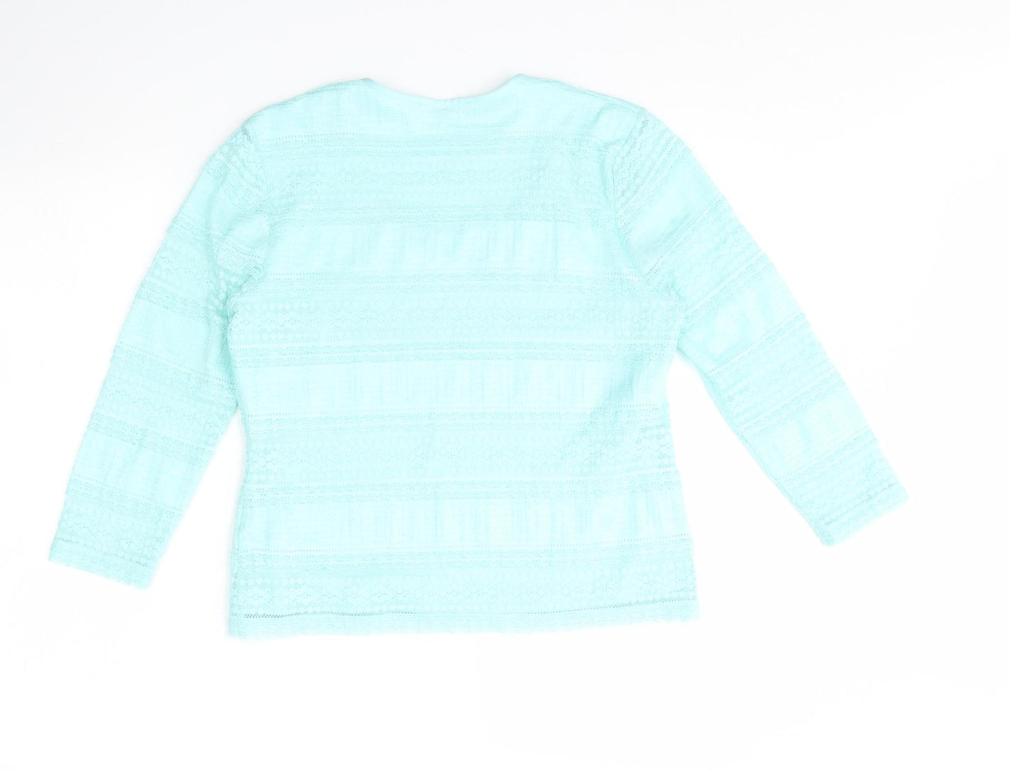 Precis Womens Blue   Pullover Jumper Size M