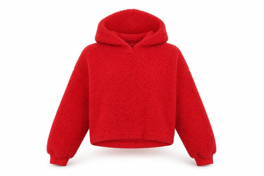 Preworn Womens Red   Pullover Hoodie Size L