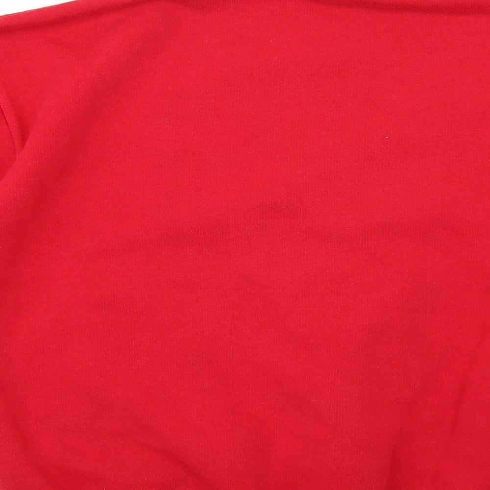 Uneek Womens Red   Pullover Jumper Size M