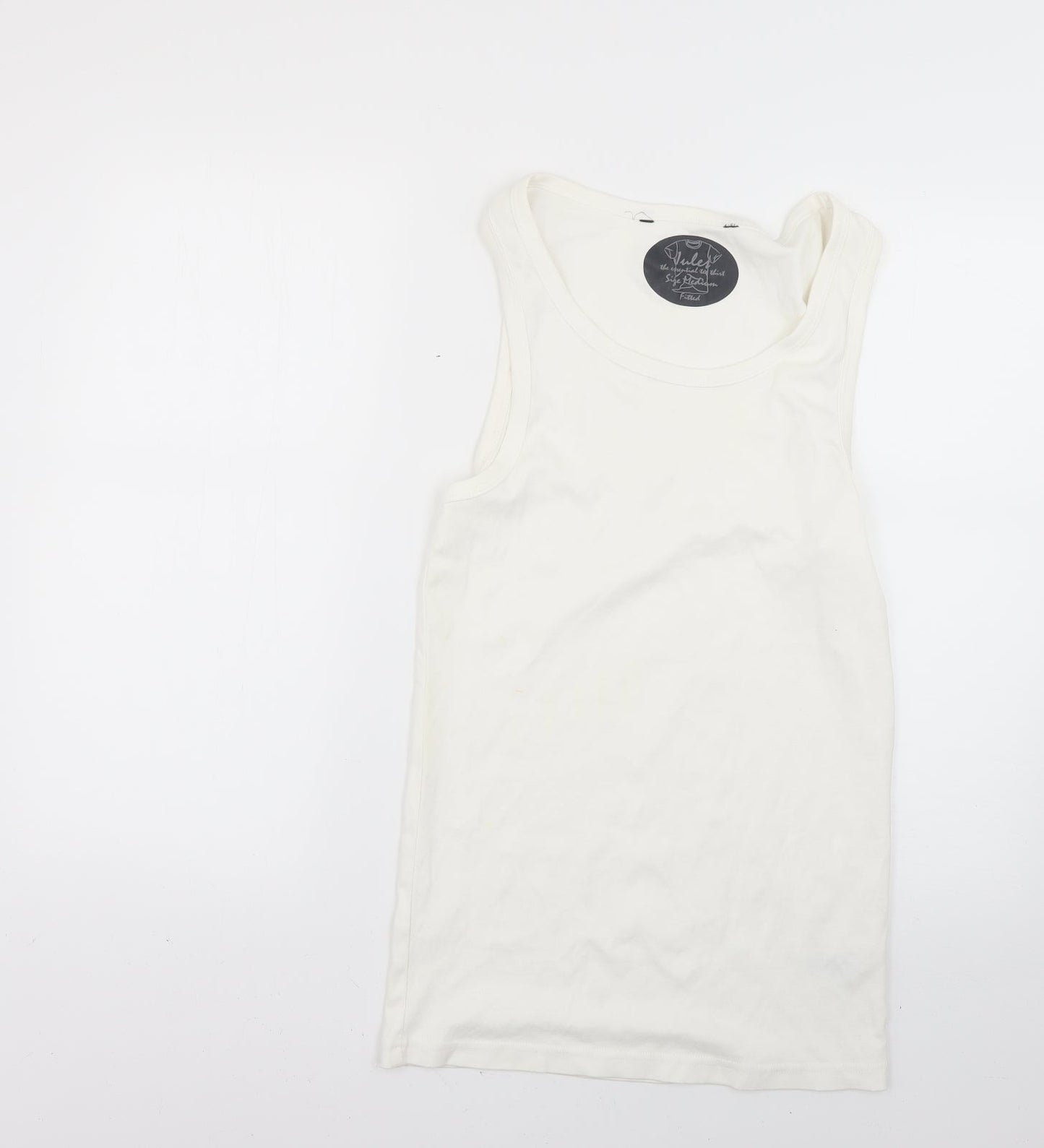 Preworn Womens White   Basic T-Shirt Size M