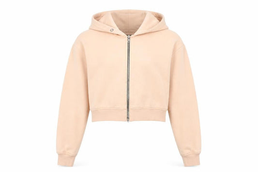 PRETTYLITTLETHING Womens Pink   Full Zip Hoodie Size M