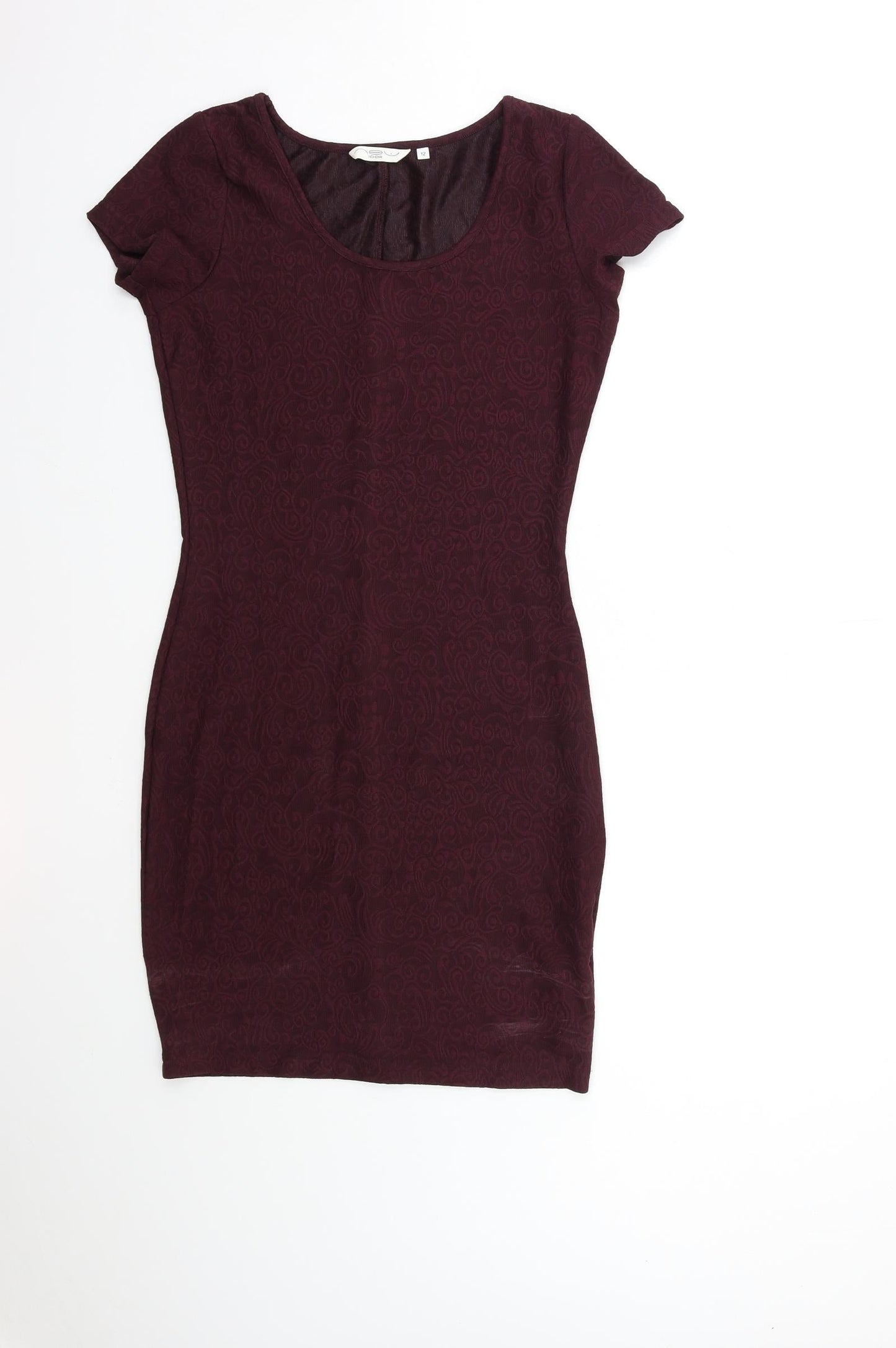 New Look Womens Red   Bodycon  Size 12