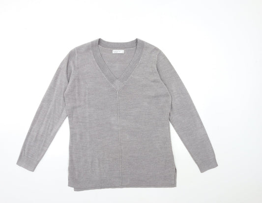 Papaya Womens Gold  Knit Pullover Jumper Size 12