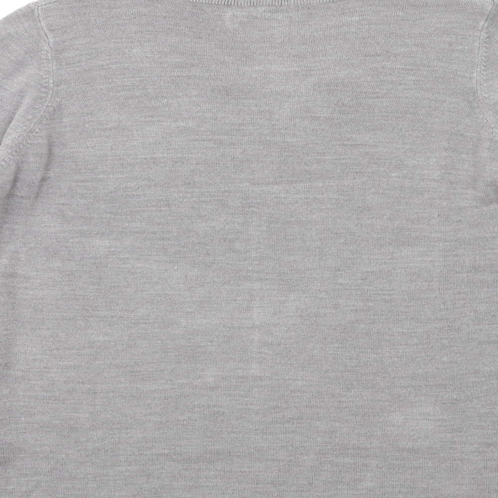 Papaya Womens Gold  Knit Pullover Jumper Size 12