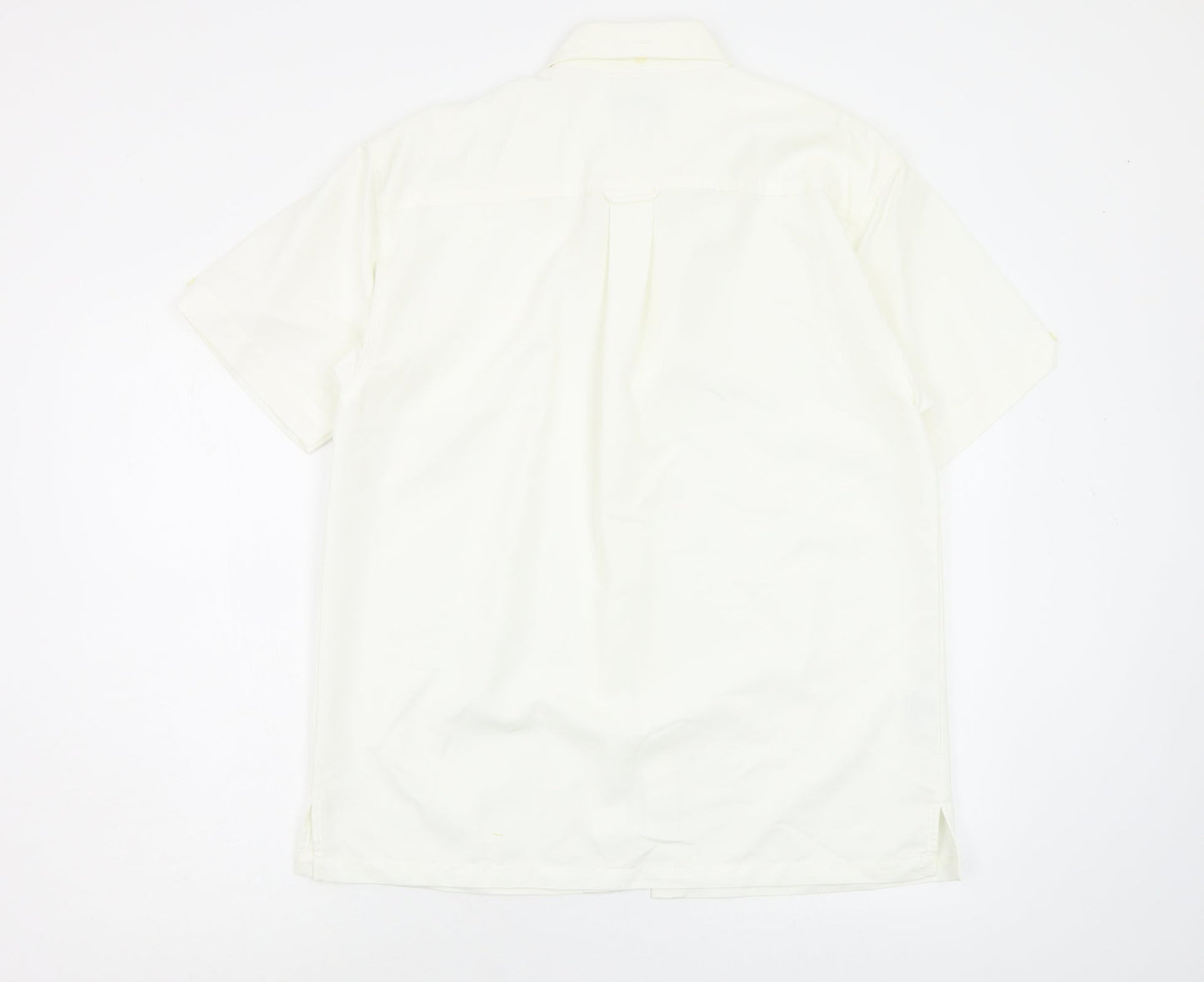 Lee Cooper Mens White    Button-Up Size S