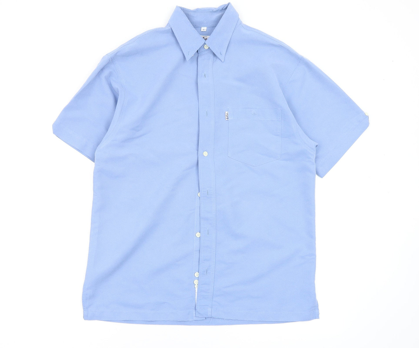 Lee Cooper Mens Blue    Button-Up Size S
